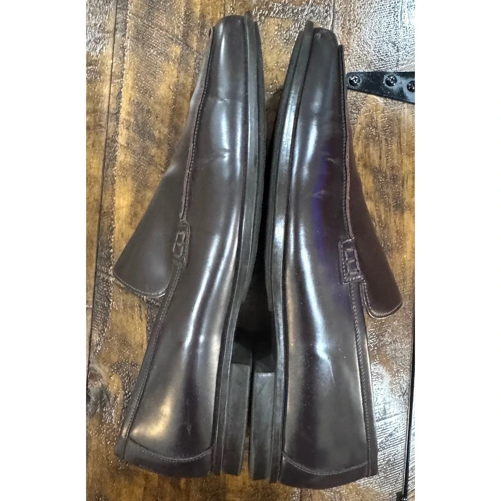 Vintage Y2K Coach Genuine Leather Loafers Mens US 13 EU 46 Slip On Square Toe